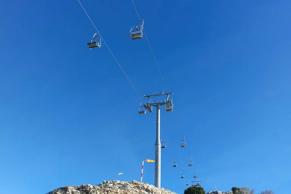 Teleféricos Babadag Para Parapente —  Fotos de Stock