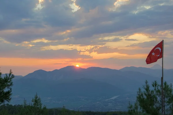 Babadag Mountains Fethiye Mugla Turquia — Fotografia de Stock