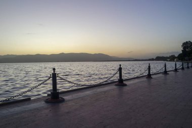 Gün ışığından yararlanma Fethiye'deki kaybolduğunda akşam saat