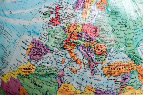 Eski Baskı Haritası,karasal küre,Moğolistan