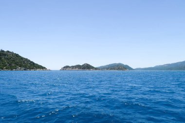 2. yüzyılda meydana gelen depremlerde yıkılan Dolkisthe Antik Kenti'nin batık gemi enkazlarının bulunduğu Kekova