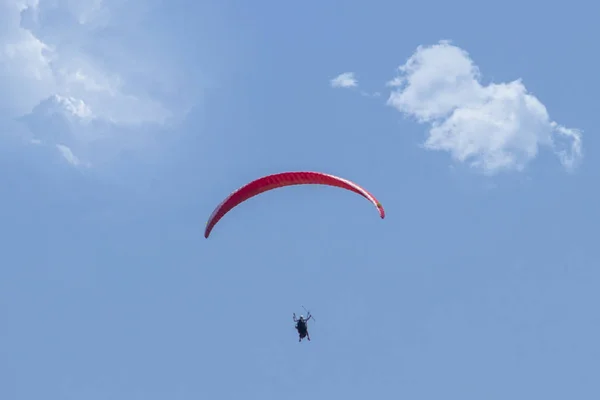 Oludeniz Yamaç Paraşütü Fethiye Türkiye — Stok fotoğraf