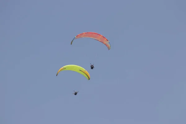 Oludeniz Yamaç Paraşütü Fethiye Türkiye — Stok fotoğraf