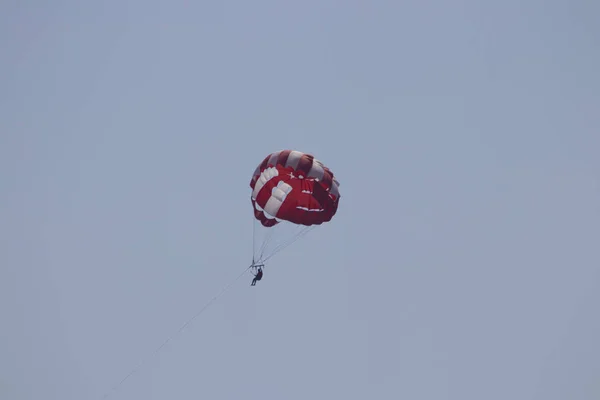 Fethiye Ldeniz Parasailing Mugla Turquía —  Fotos de Stock