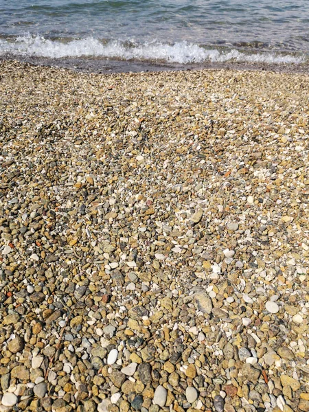 Pebbles Seaside Background — Stock Photo, Image