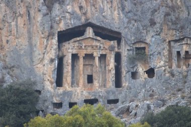 Mezarlar kralların, Dalyan, Türkiye