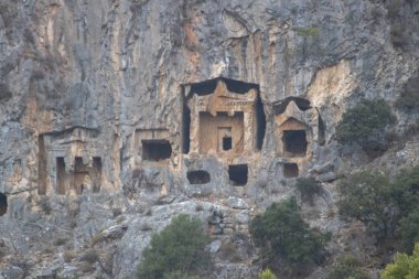 Mezarlar kralların, Dalyan, Türkiye