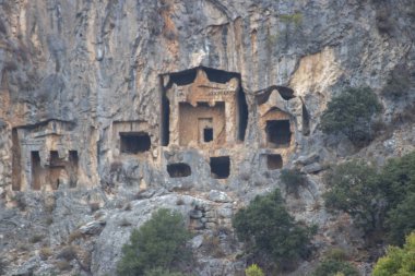 Mezarlar kralların, Dalyan, Türkiye