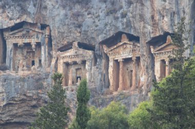 Mezarlar kralların, Dalyan, Türkiye