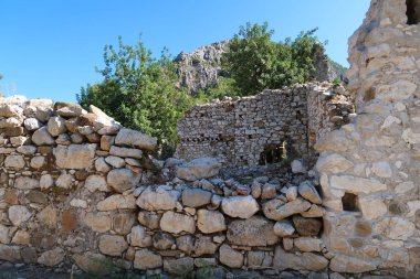 Olimpos, antik Lycia, Antalya, Türkiye 'nin en nemli liman kentlerinden biri.