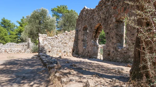 Olympos Una Las Ciudades Portuarias Más Húmedas Antigua Lycia Antalya — Foto de Stock