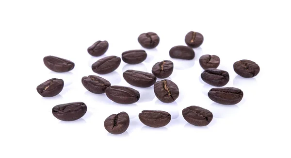 Coffee Beans Isolated White Background — Stock Photo, Image