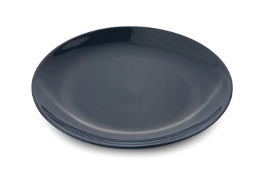 seramik plaka beyaz arkaplanda izole edildi