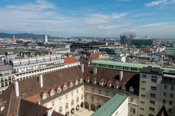 Vista Desde Torre Catedral San Esteban Sobre Viena Capital Austria —  Fotos de Stock