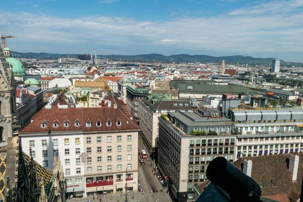 Vista Desde Torre Catedral San Esteban Sobre Viena Capital Austria —  Fotos de Stock