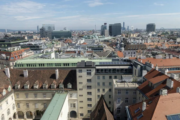 View Stephen Cathedral Tower Vienna Capital Austria Sunny Summer — стоковое фото