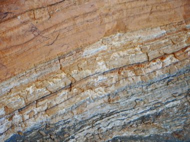 Büyük Kanyon Arizona bir uçurum duvar kayalarda soyut resim.