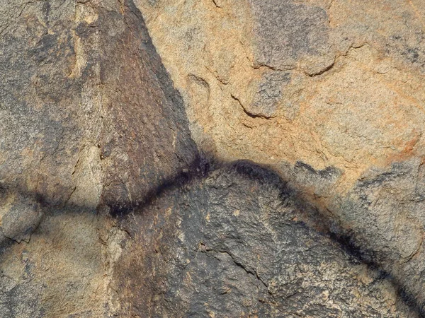 Φυσικό Αφηρημένη Εικόνα Των Βράχων Που Χρωματίζεται Από Την Έρημο — Φωτογραφία Αρχείου