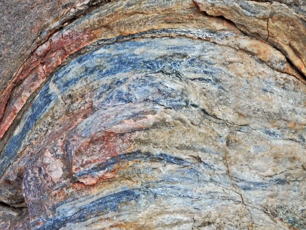Imagem Abstrata Natural Rochas Coloridas Encontradas Monte Lemmon Leste Tucson — Fotografia de Stock