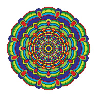 Mandala, vektör Mandala, oryantal mandala, Mandala boyama. Oryantal desen vektör çizim. Islam, Arapça, Hint, Türk, pakistan, Çin, Osmanlı motifleri.