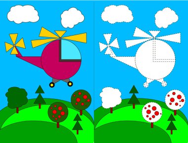 Puan bağlayın. Çocuklar için boyama. Yuvarlak, kare, üçgen. Şekilleri öğreniyoruz. Okul öncesi çocuklar için mantık görevleri. Çocuklar için bulmaca. Çalışma kitabı için okul öncesi eğitim. 