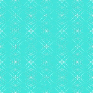 Dikişsiz soyut desen. Turkuaz ve beyaz renklerde doku.