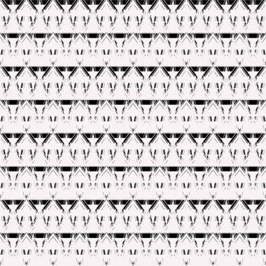 Soyut desen. Sorunsuz siyah beyaz doku.