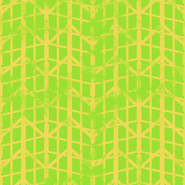Zökkenőmentes Absztrakt Minta Textúra Zöld Sárga Színben — Stock Fotó