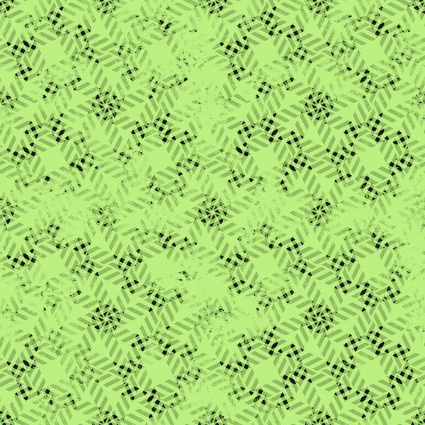 Zökkenőmentes Absztrakt Minta Textúra Zöld Fekete Színben — Stock Fotó