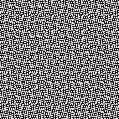 Soyut desen. Sorunsuz siyah beyaz doku.