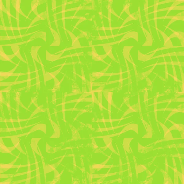 Padrão Abstrato Sem Costura Textura Cores Verde Amarelo — Fotografia de Stock