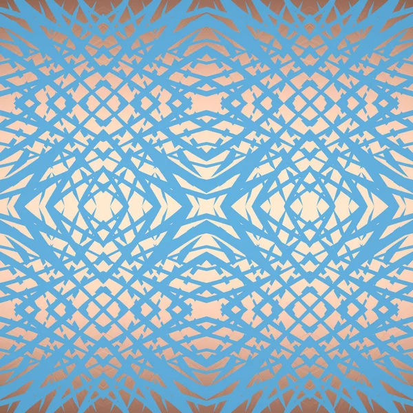 Бесшовный Абстрактный Шаблон Текстура Синем Золотом Цветах — стоковое фото