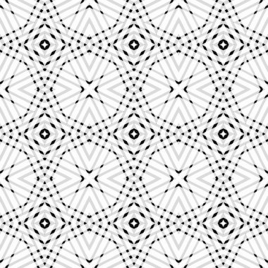 Soyut desen. Sorunsuz siyah beyaz doku.