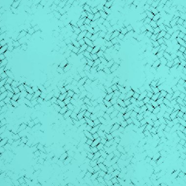 Dikişsiz soyut desen. Turkuaz ve siyah renklerde doku.