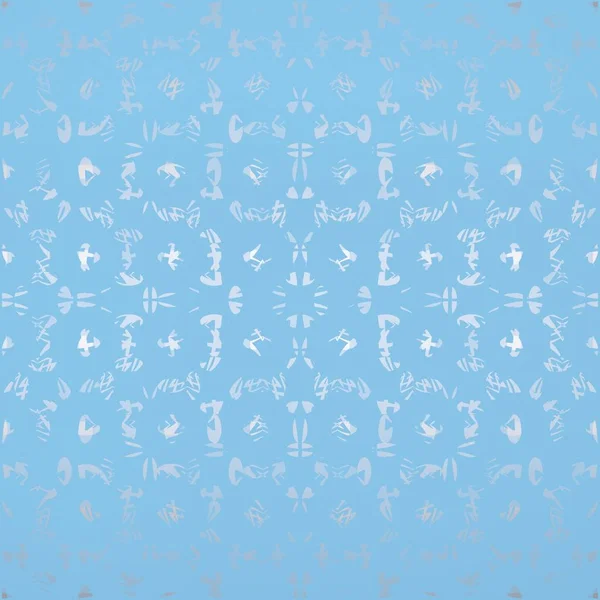 Padrão Abstrato Sem Costura Textura Cores Azul Prata — Fotografia de Stock