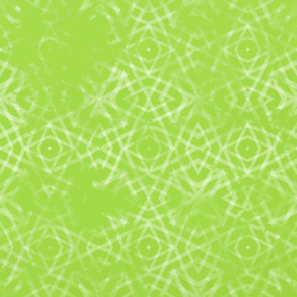 シームレスな抽象的なパターン 緑の色のテクスチャ — ストックベクタ