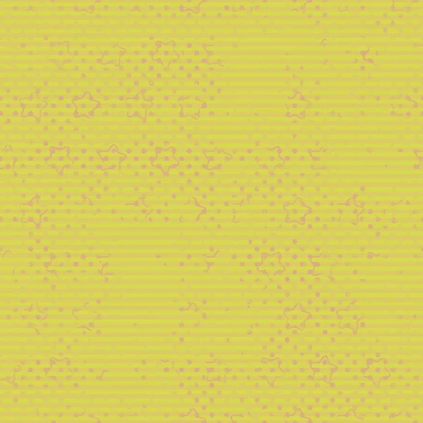 Dikişsiz Soyut Desen Doku Sarı Renklerde — Stok Vektör