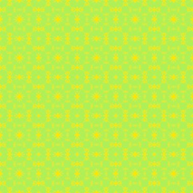 Dikişsiz soyut desen. Doku yeşil ve sarı renklerde.