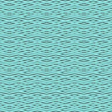 Dikişsiz soyut desen. Turkuaz ve siyah renklerde doku.