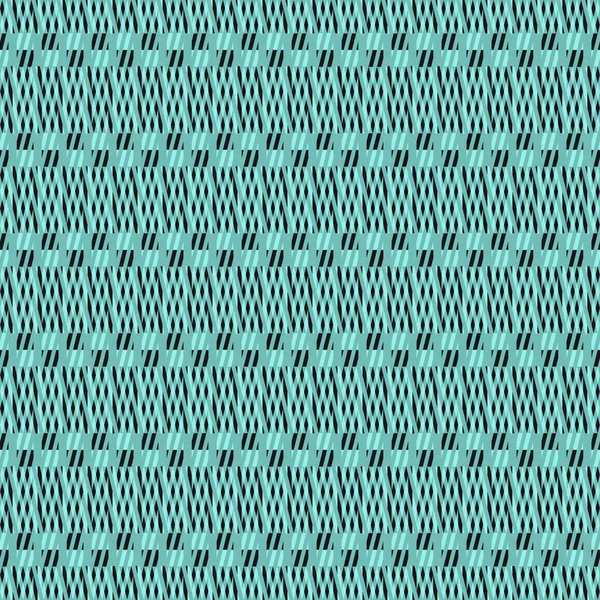 Seamless abstract pattern. Texture in turquoise and black colors.