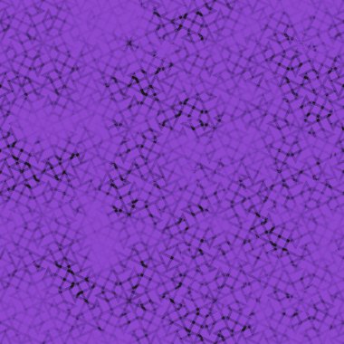 Dikişsiz soyut desen. Mor ve siyah renklerde doku.