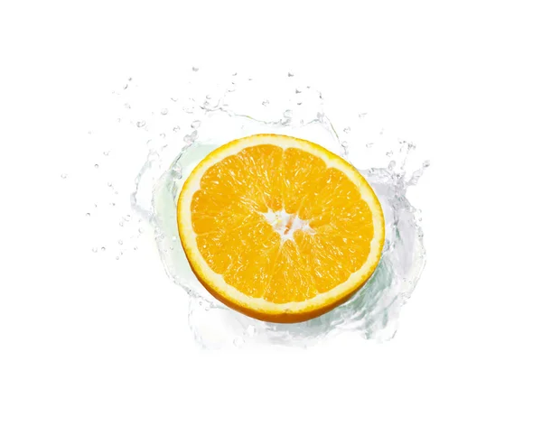 Напій Помаранчева Вода Фруктовий Лимон Здорової Їжі — стокове фото