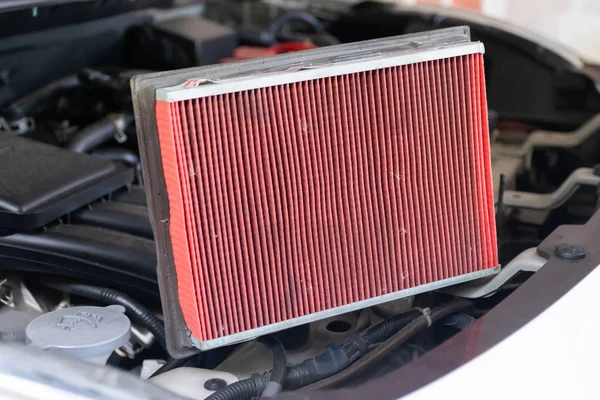 Car Air Filter Change New — Stock Photo, Image