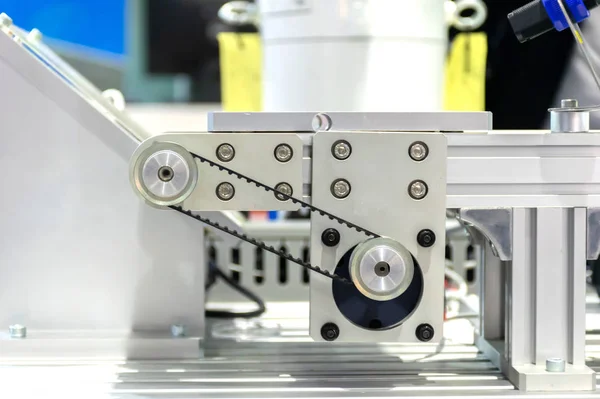 Automatische Produktionsgetriebe Und Industrielle Teile Für Gürtel — Stockfoto