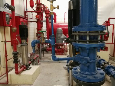 Elektrik jeneratör yedek aygıtı odasında