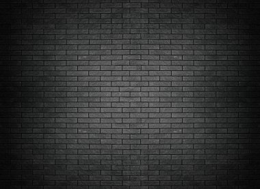 Doku tuğla yüzey arka plan duvar kağıdı siyah tuğla duvar