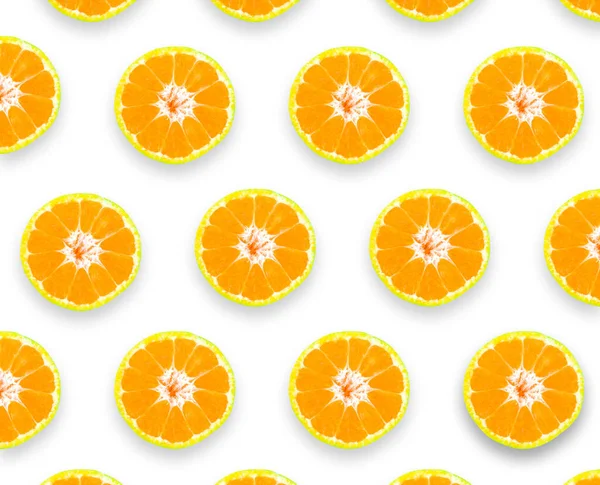 Collection Shogun Oranges Fruit White Background — Stock Photo, Image
