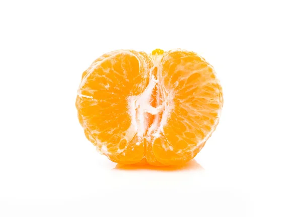 Szogun Pomarańcze Owoce Białym Tle — Zdjęcie stockowe