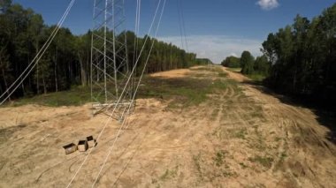 İletim hatları yükleme. Elektrik. Güç hatları. 96.