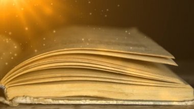 Gizemli bir kitap. Kitabın gizemini dolu. Peri masalları. 6